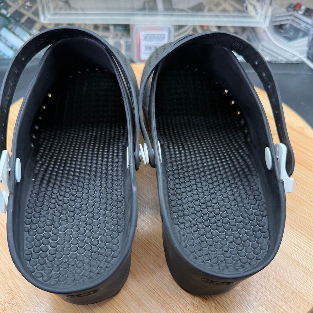 CALZURO CLASSIC PROFESSIONAL NON-SLIP CLOGS W HOLES AND STRAPS Men 9.5-10.5 - Picture 9 of 9